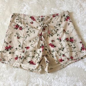 Floral shorts